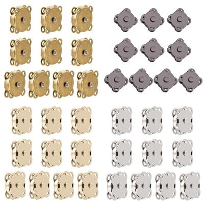10pcs Metal Snap Magnet Buttons Magnetic Fasteners for Clothes Bags DIY Crafts