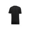 Adidas T Shirts Men's Black Crew Neck Moderate Straight Fit DQ1846