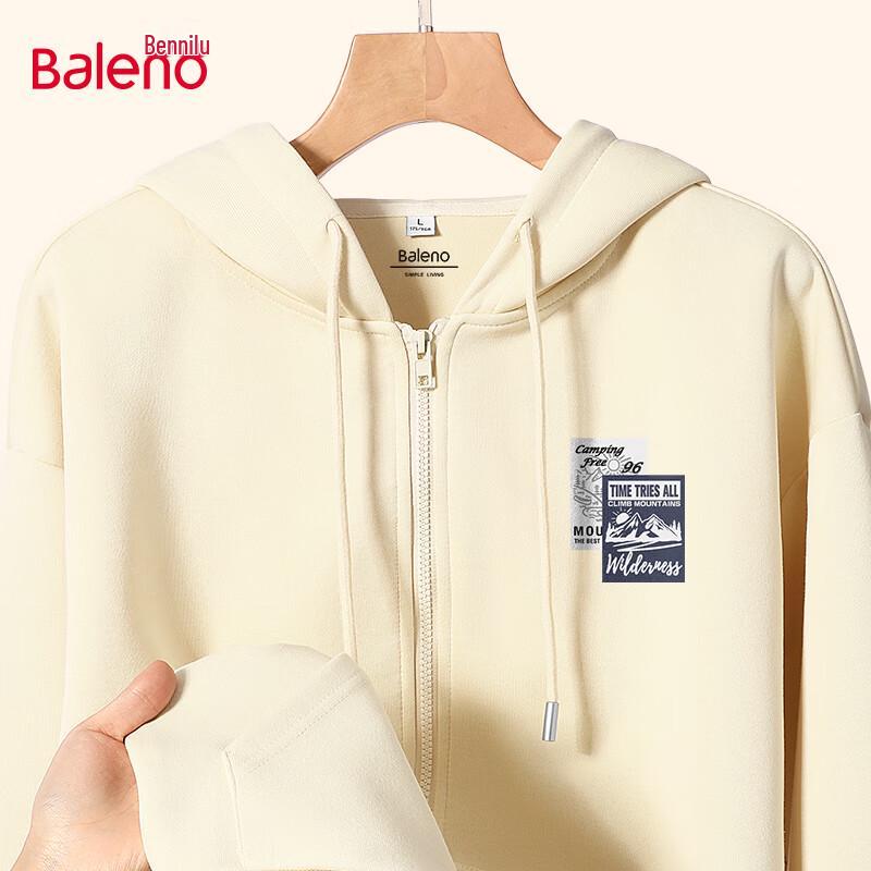 

Baleno Men s Casual Hooded Zip-Up Sweatshirt 3XL
