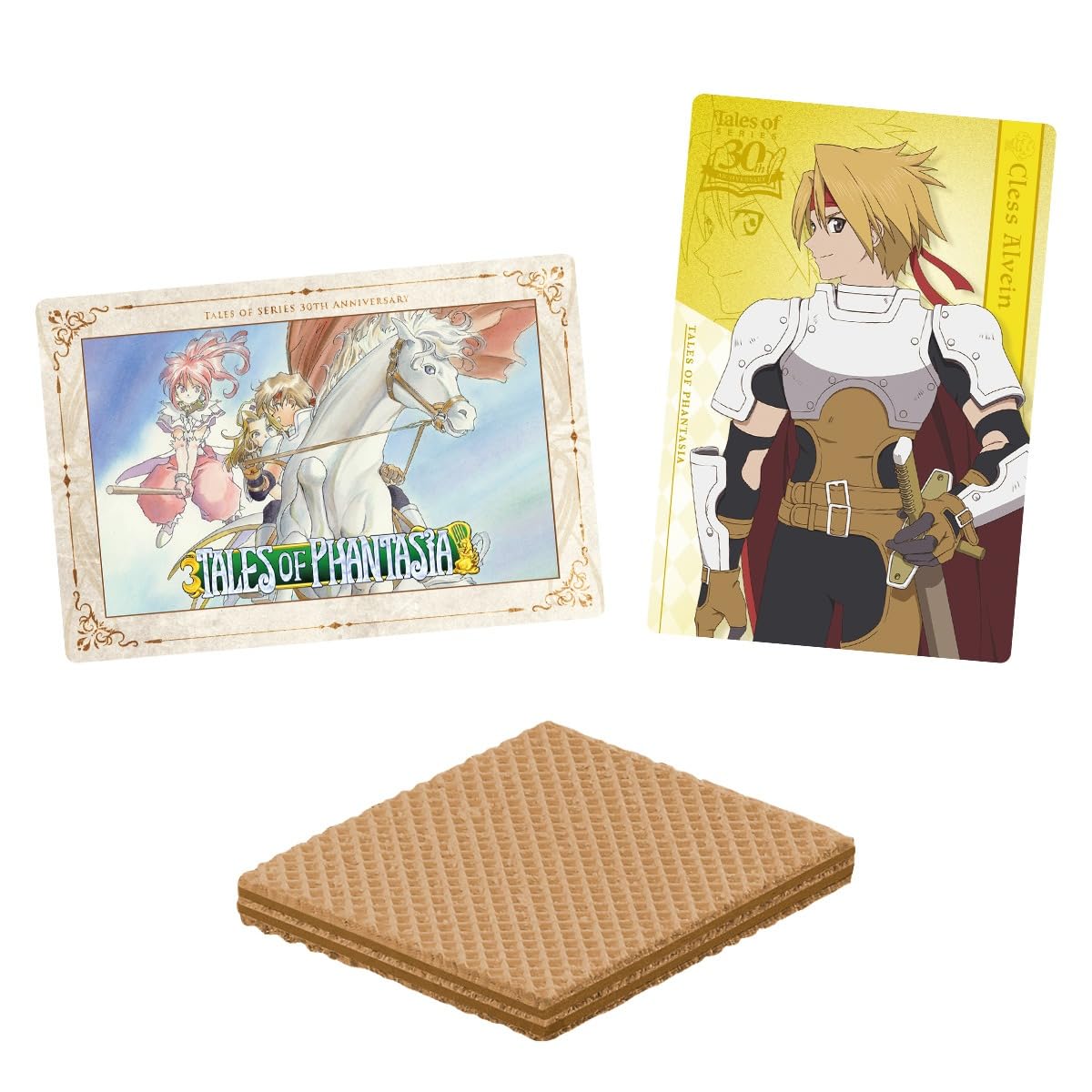 

BANDAI Серия 30-летия Карточные вафли Конфетная игрушка Набор «Tales of» (Выпечка кондитерская) [Коробка 20]