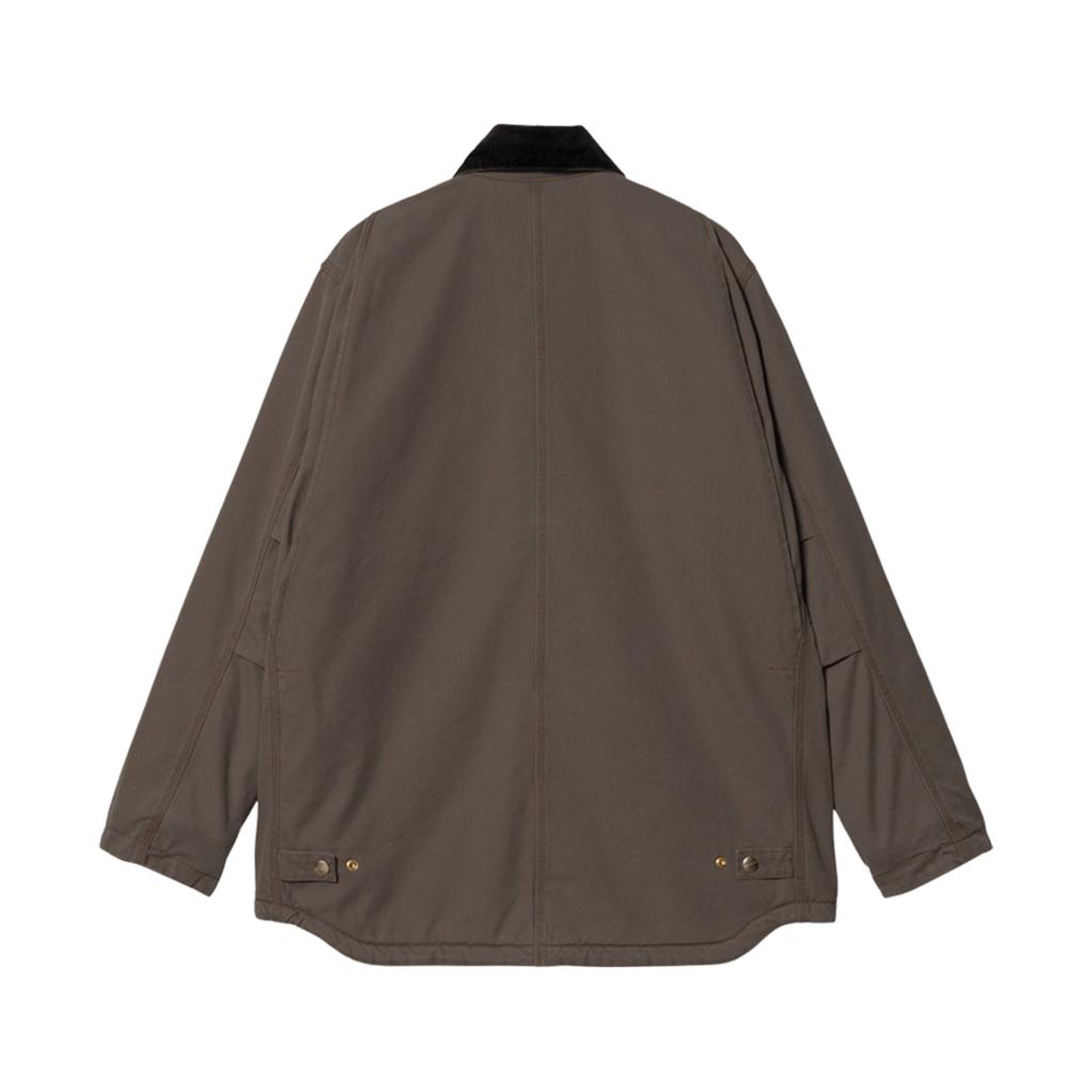 Carhartt WIP Solid Color Zip Collar Long Sleeve Jacket Men Jackets I031227-1S4-02