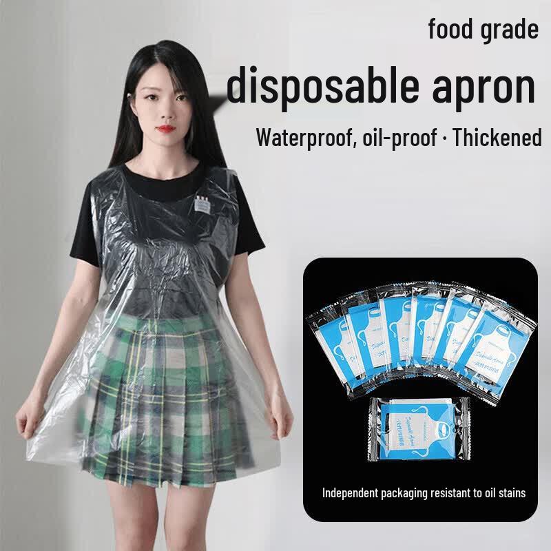 Disposable PE Catering Aprons