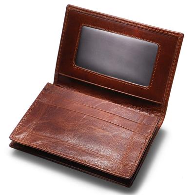 Shitamachi Business Card Genuine Large Capacity Type for Easy Vintage Look [Tokyo Kobo] Holder, Leather, [wide Access], Unisex, (brown)