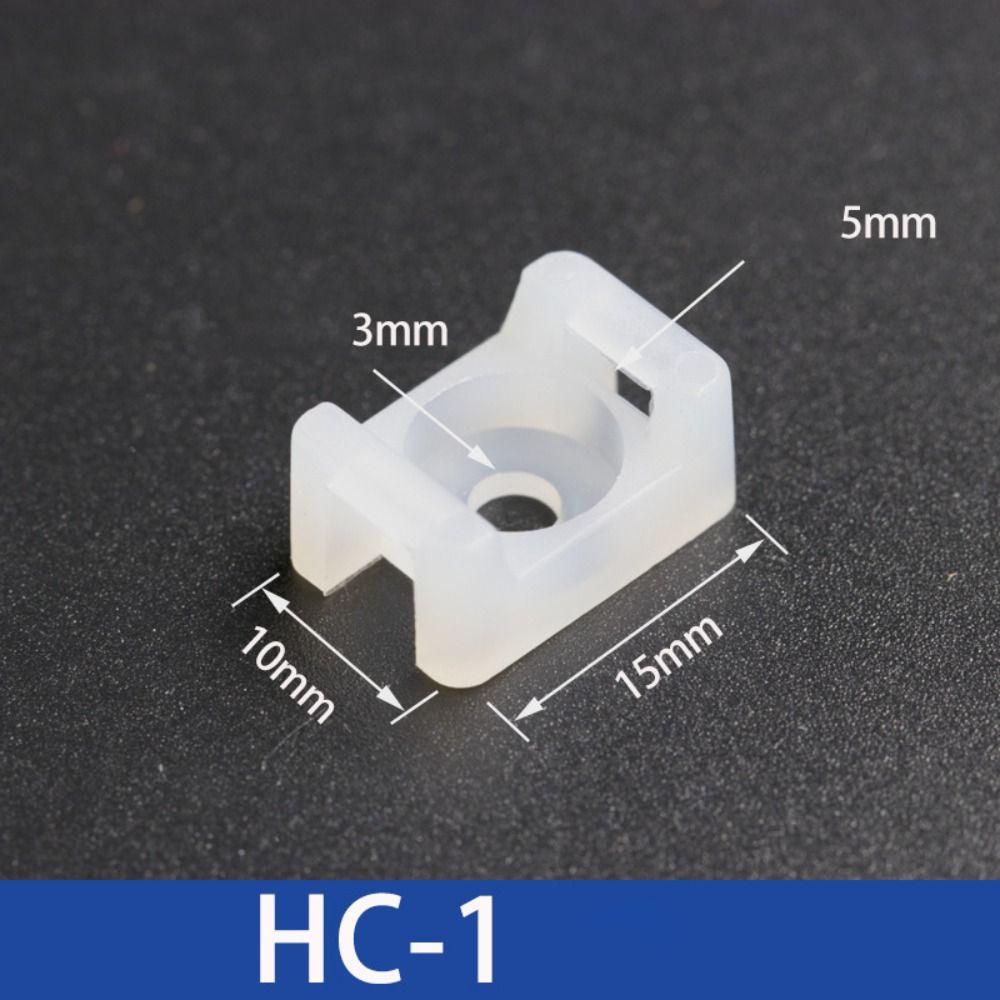 Stent Wire Fixing Seat Cable Clamp Cable Tie Bracket Cable Tie Mounts Holder Fixed Buckle Seat