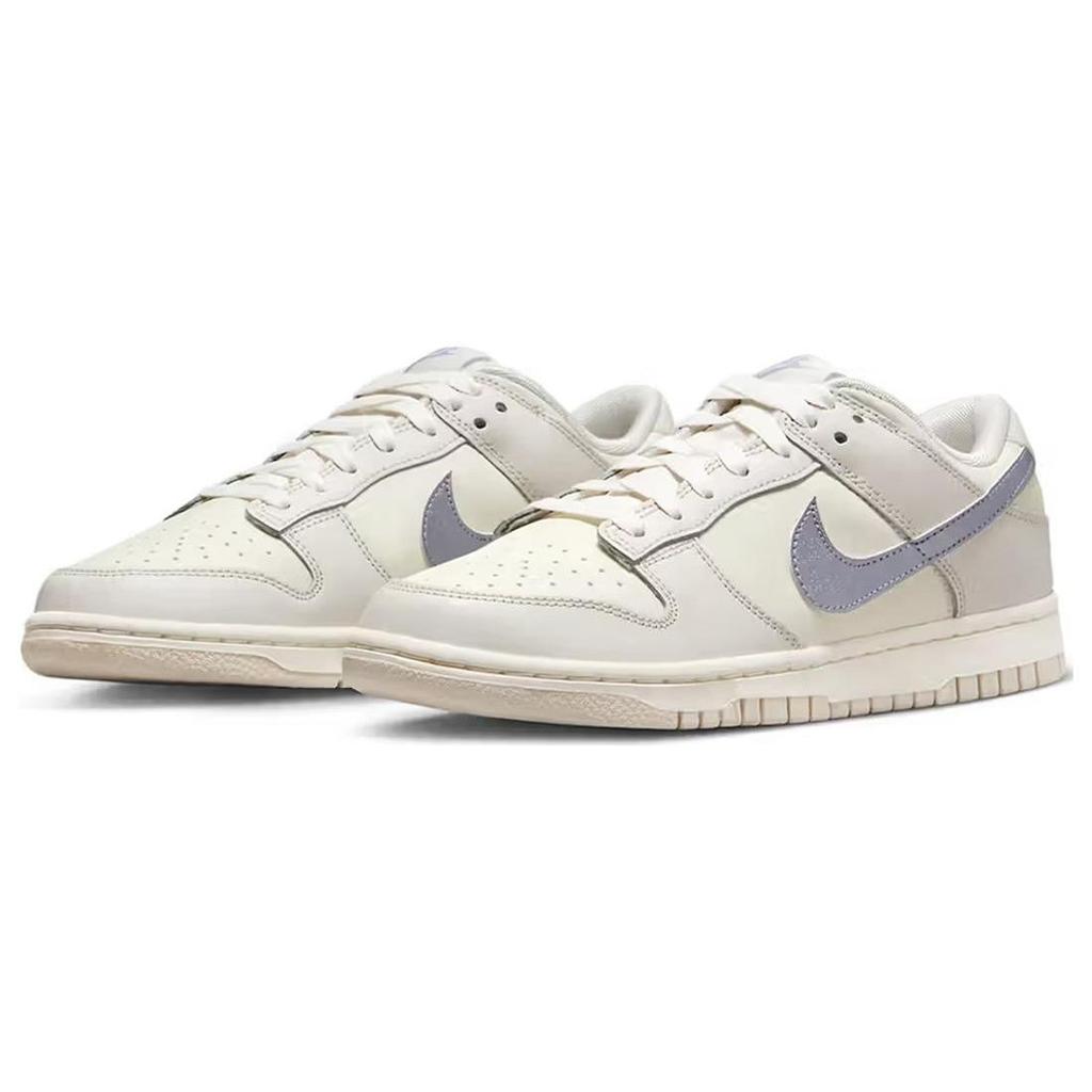 Nike Dunk Low Sail Oxygen Purple Dames Sneakers Wit Phantom DX5930-100