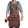 Art Studio Cross-Border Long Smock Apron, Oil & Watercolor Painting Canvas Apron