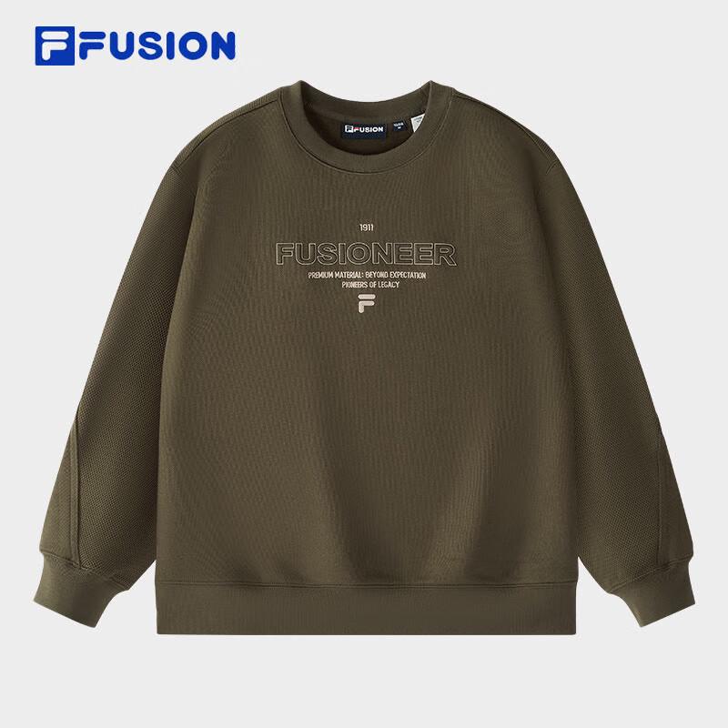 Женская вязаная толстовка с круглым вырезом FILA FUSION Весна 2025 S