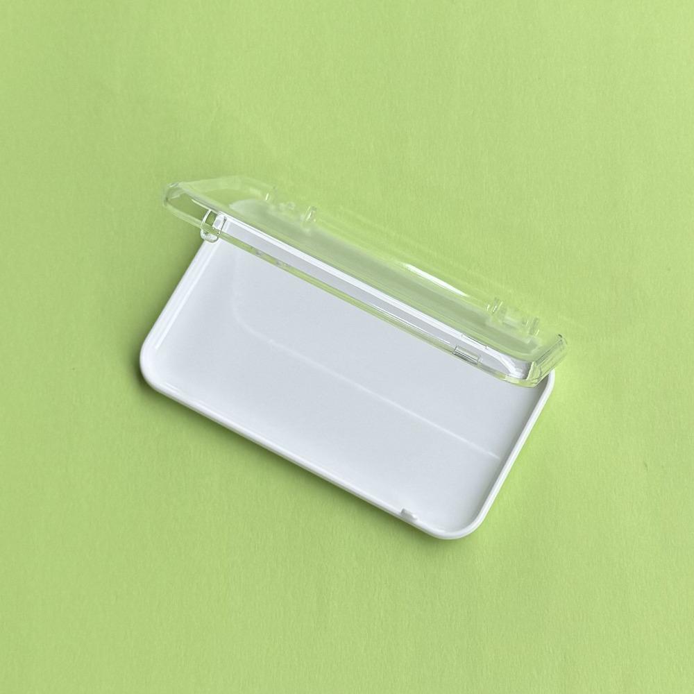 Rectangle Clear Jewelry Box Plastic Packaging Box Nail Storage Case For False Nails Display