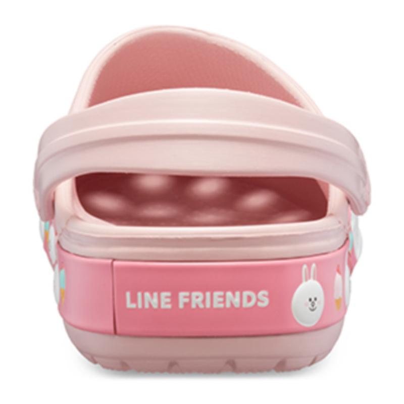 Crocs X Line Classic Clog EVA Friends Beach Pink Unisex Sandals