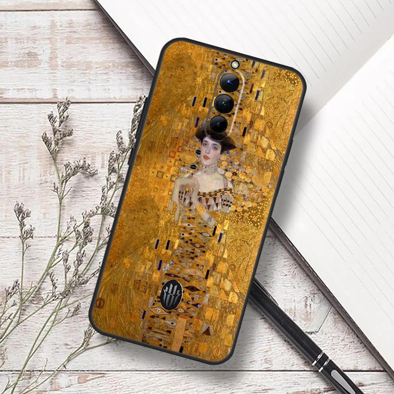 

Чехол Звездная ночь Климт Поцелуй для ZTE Nubia Red Magic 11 10S 9S 8S 8 9 10 Pro Plus 6 7 6S 7S RedMagic 10 Air Чехол Red Magic 8S Pro