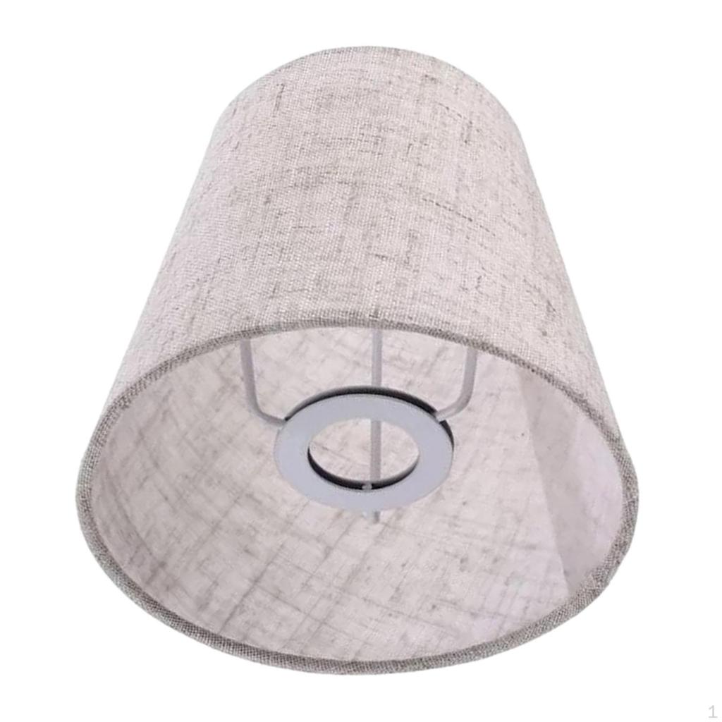 Chic Burlap Lampshade Collection for Home Illumination