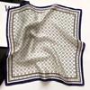 Nature Silk Neck Scarves Lady Foulard Lovely Strawberry Print Real Silk Square Scarf for Women Bag Ribbon Hairband Kerchief