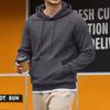 Men's Loose Fit Casual Hooded Sweatshirt Long Sleeve Pullover for Fall and Winter