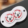 Practical Adhesive Caster Set 360 Degree Rotates Small Wheels Roller Casters Improve Mobilities for Cabinets & Shelves