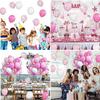 Balloons Wedding Party Supplies Baby Shower Valentine's Day Birthday Pink Happy Anniversary Decoration Girl Latex Child's Day