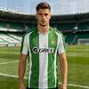 2026 Nueva Venta Global Camiseta de Local Real Betis para Hombre Ligera de Secado Rápido Transpirable para Entrenamiento Deportivo de Manga Corta