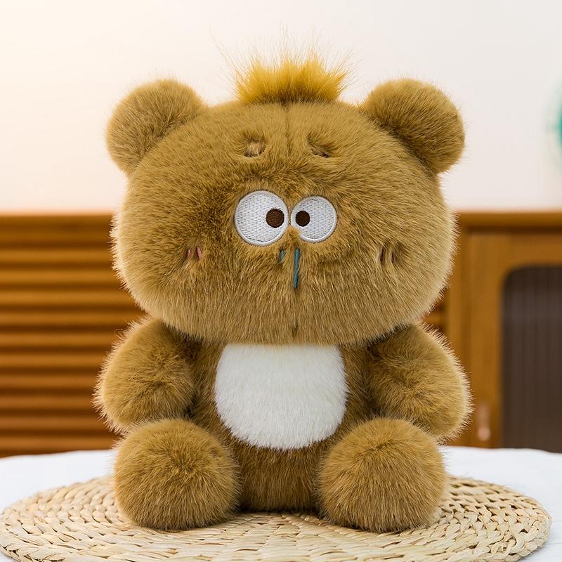 22CM Cute Animal Plush Toy Children Cute Turtle Fox Companion Doll Birthday Christmas Gifts Soft Sleeping Companion Kawaii