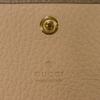 Used 9539 Double G Two-tone Card Holder 739525 CAO2G 1544 7946 Current Pink Beige Pass Case Excellent Condition GG