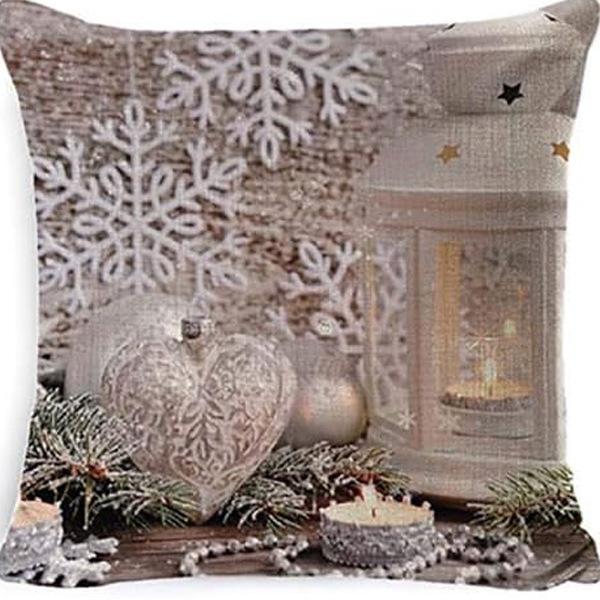 Nordic Christmas Snowman Pillowcase Linen Sofa Cushion Pillowcase New Style Christmas Pillowcase