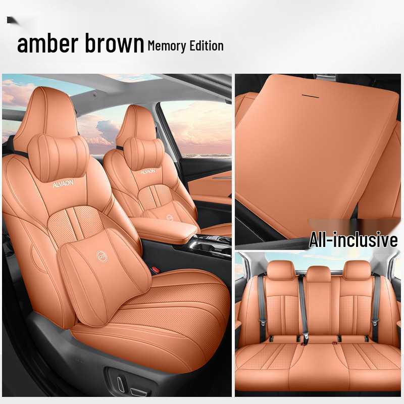 Toyota Avalon Car Seat Cushion - All-Season, Full Coverage, Breathable Leather, Hybrid Compatible