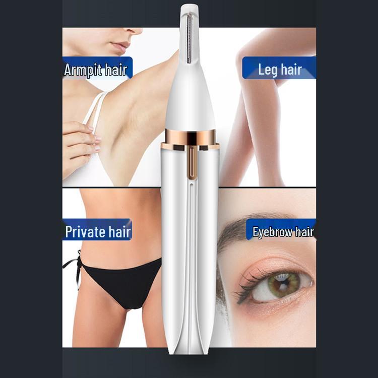 Unisex Portable Electric Shaver & Trimmer for Face, Nose, Armpit, and Pubic Hair