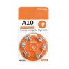 A10 Zinc Air Button Batteries 6pcs/Pack For Hearing Aids With Environmentally Friendly Composition