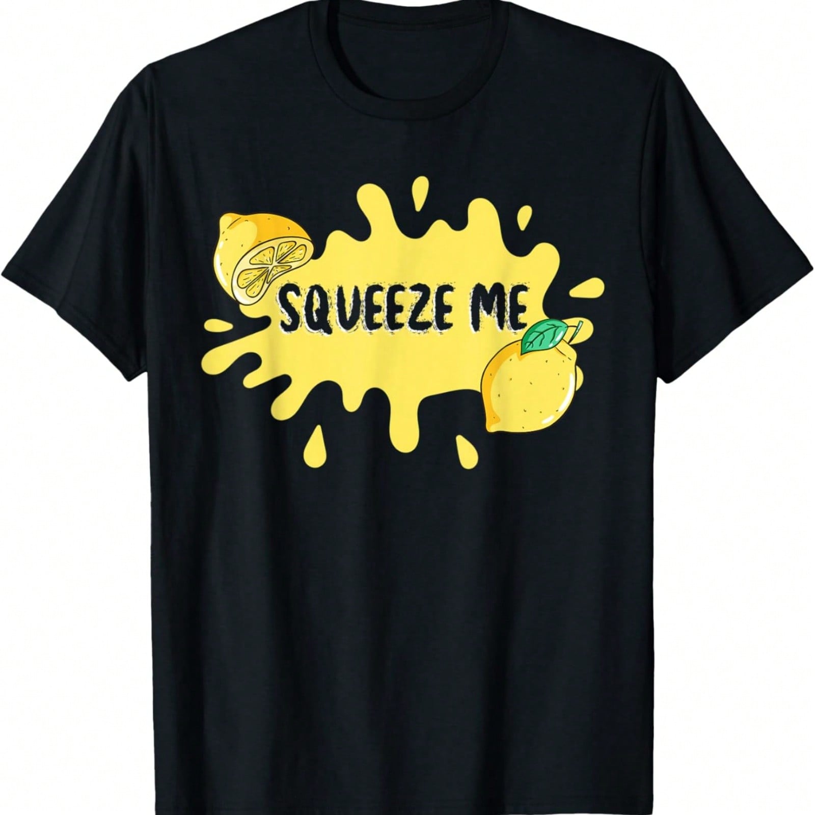 Squeeze Me More Tighter Citrus Fruit Lemon T-Shirt S разноцветный