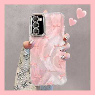 Lanț cu Fundiță pentru Carcasa Telefonului Oppo A58/Infinix Hot 9 Play/Vivo Y30