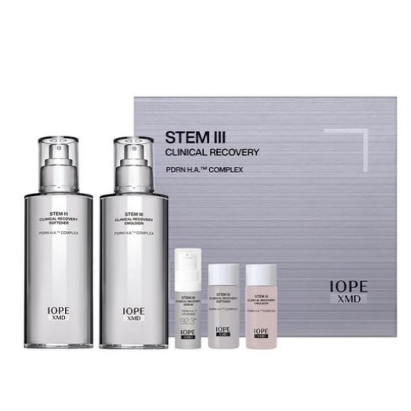 IOPE XMD STEM3 Clinical Recovery Special Duo Set 130ml + 130ml Korea Beauty