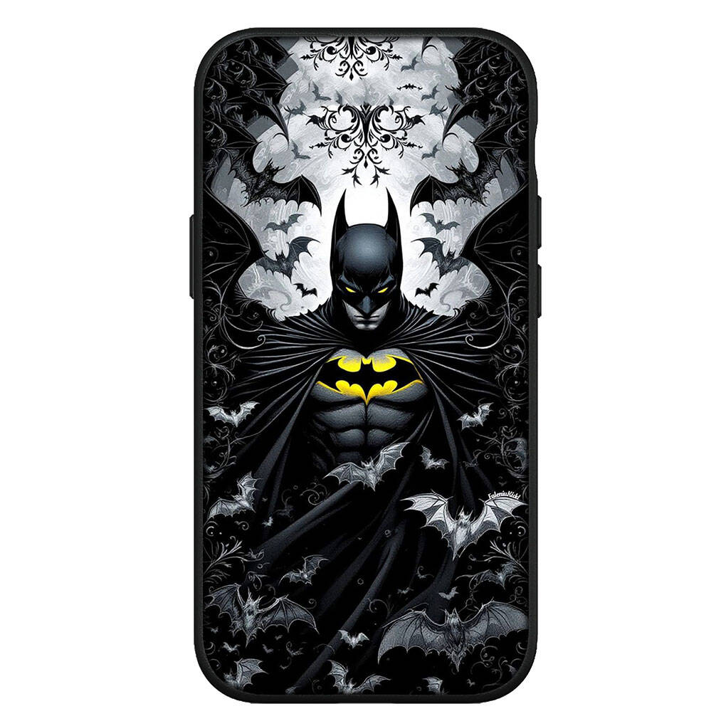 for Motorola Moto Edge 70 60 50 G54 G86 Samsung Galaxy S25 iPhone 17 16 15 Redmi Note 14 13 Pro Max Phone Case Bruce Wayne Anime Batmans Bat Man Cover
