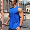 Quick Dry Bodybuilding Tank Tops Men Summer Casual Sleeveless Shirt Male Gym Fitness Singlet Stringer Training Clothing
