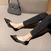 Style Ladies Flat Shoes With Breathable Pu Upper For Casual Daily Wear