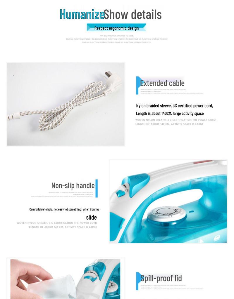 AFC Mini Handheld Portable Steam Iron