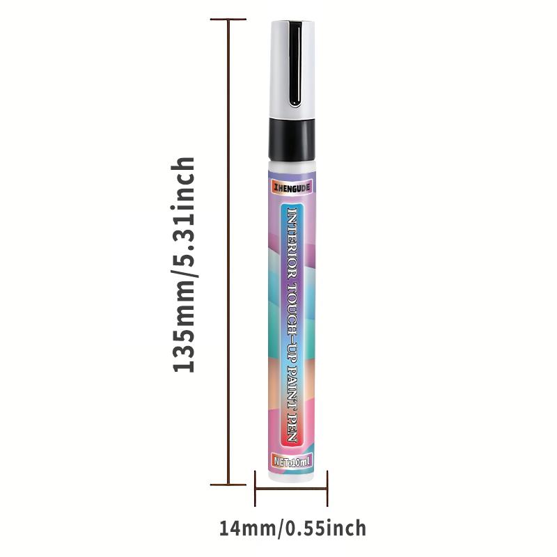 

Car Scratch Repair Paint Pen: Durable Formula, Suitable for Smooth Coatings on Car Metal Parts and Household Items чёрный