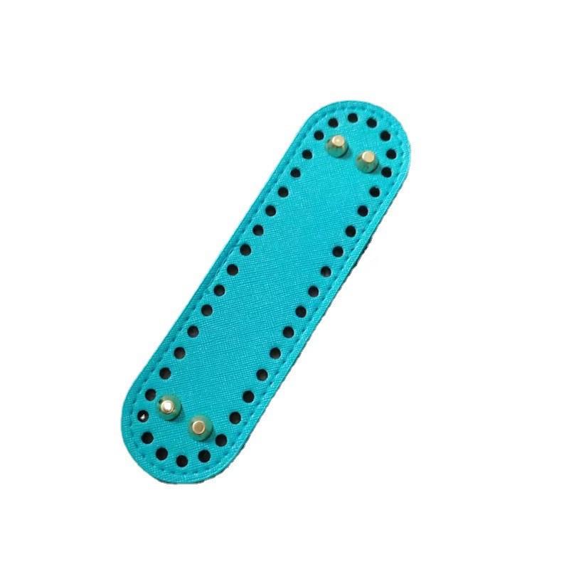 Zestaw DIY Ręcznie Robiona Tkana Torba Dno z Akcesoriami z Podstawą ze Skóry