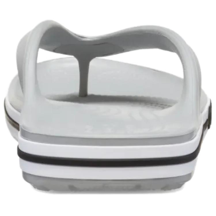 Crocs Bayaband Comfortable Simple Anti-Rubbing Flip-Flops Unisex Footwear Gray 205393-007