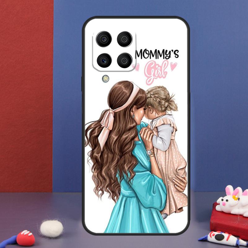 Beautiful Mother Daughter Son Case For Samsung Galaxy M16 M06 M36 M56 M15 M11 M31 M21 M53 M13 M32 M52 M35 M55 M14 M34 M54