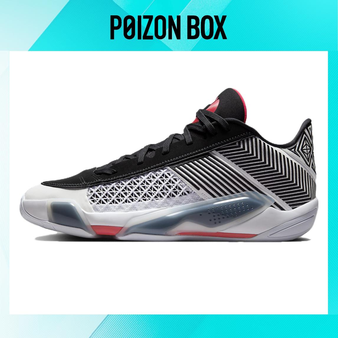 

кроссовки Jordan 38 Low White Siren Red Black FD2325-101