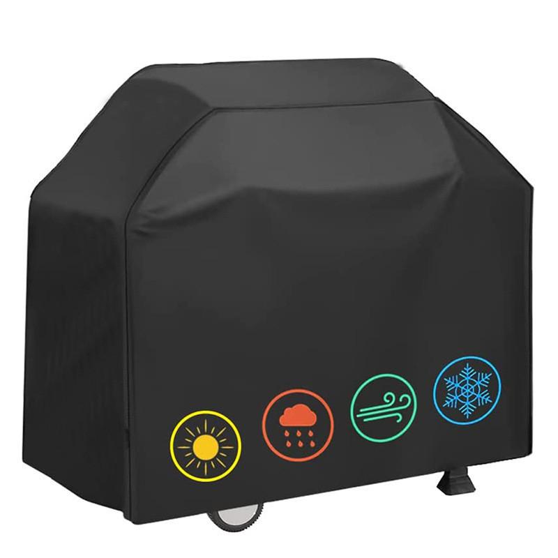 Langlebige wasserdichte Polyester-Grillabdeckung für Außengrills UV-beständiger Schutz