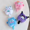 Handmade Sanrio Kuromi Melody Cinnamoroll Plush Doll Pendant For Anime Fans
