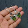 Peridot Gemstone Handmade 925 Sterling Silver Jewelry Earring