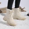 TUINANLE Womens Winter Warm Snow Boots Anti-Slip Faux Fur Lined Ankle Booties Shoes Comfortable Plush Lined Mid Calf Boot for Women