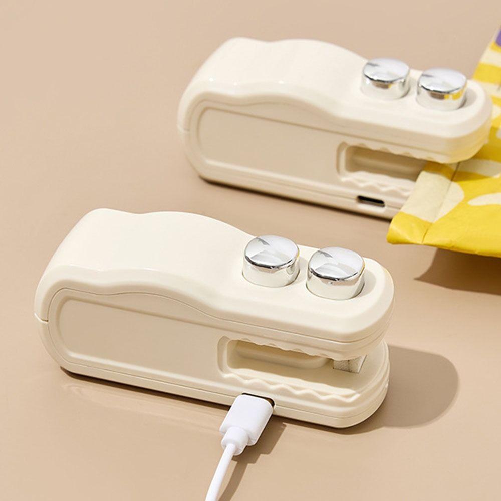 Rechargeable Snack Sealing Machine Crocodile Heat Sealer for Plastic Bag Snack Bag
