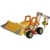 HEROS Constructor - Chargeuse sur roues à construire - En bois 100 % certifié FSC® - 140 pièces - Dès 5 ans