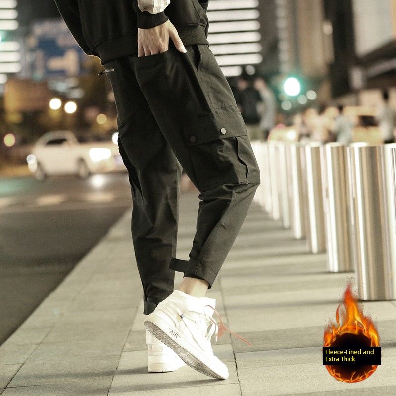 Fashion Brand Spring Street Fashion Handsome Casual Pants All-Matching Work Clothes