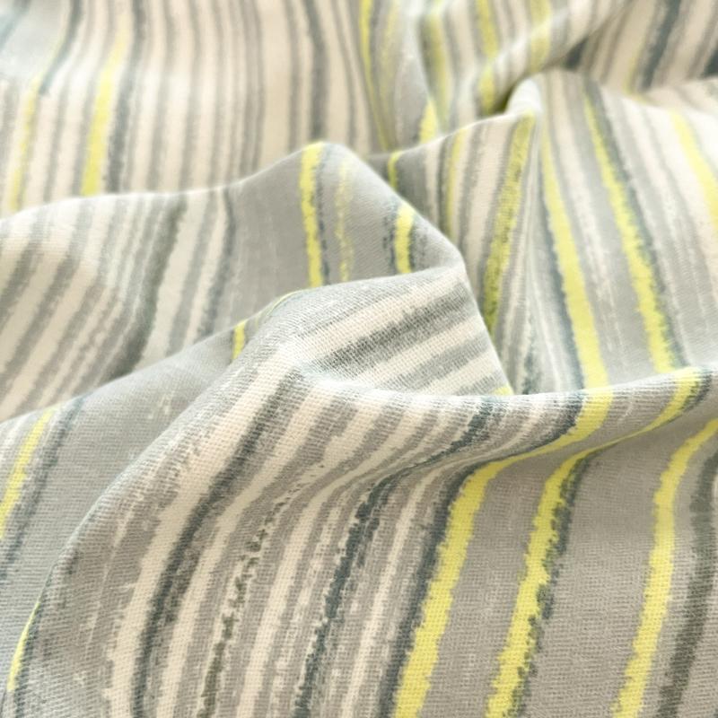 Colorful Striped Cotton Duvet Cover Boys Girls Bedroom Gray Thick Reversible Comforter Cover Single Queen Bedding No Pillowcase