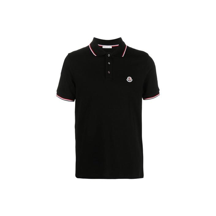 Moncler Maglia Poloshirt Zwart Heren Tops 8A703-00-84556-999 M