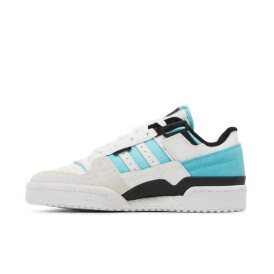 Adidas Forum Exhibit Low Weiß Pulse Aqua GZ5390