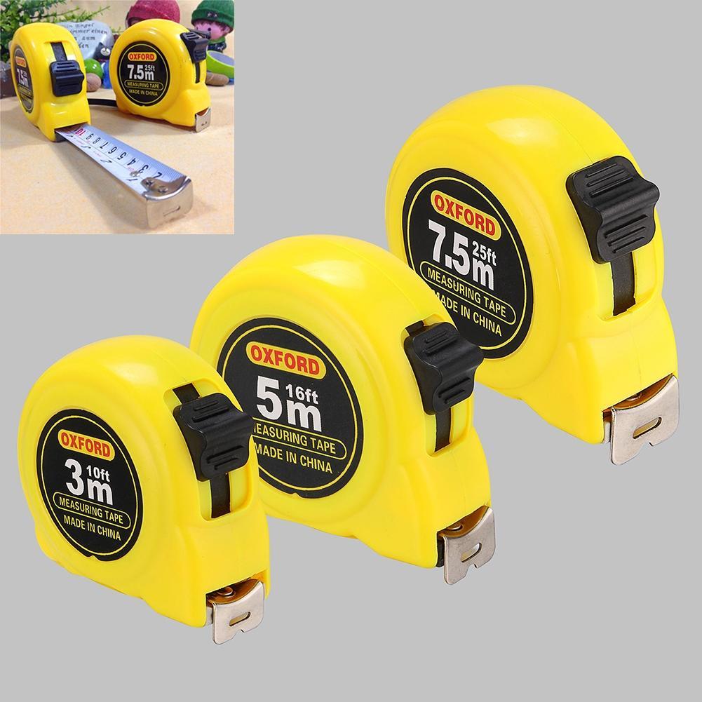Retractable 3/5/7.5m Metric/Feet/Inches 10'/16'/25' Measuring Tape Measure Tool Retractable 3/5/7.5m Metric/Feet/Inches 10'/16'/25' Measuring Tape Measure Tool