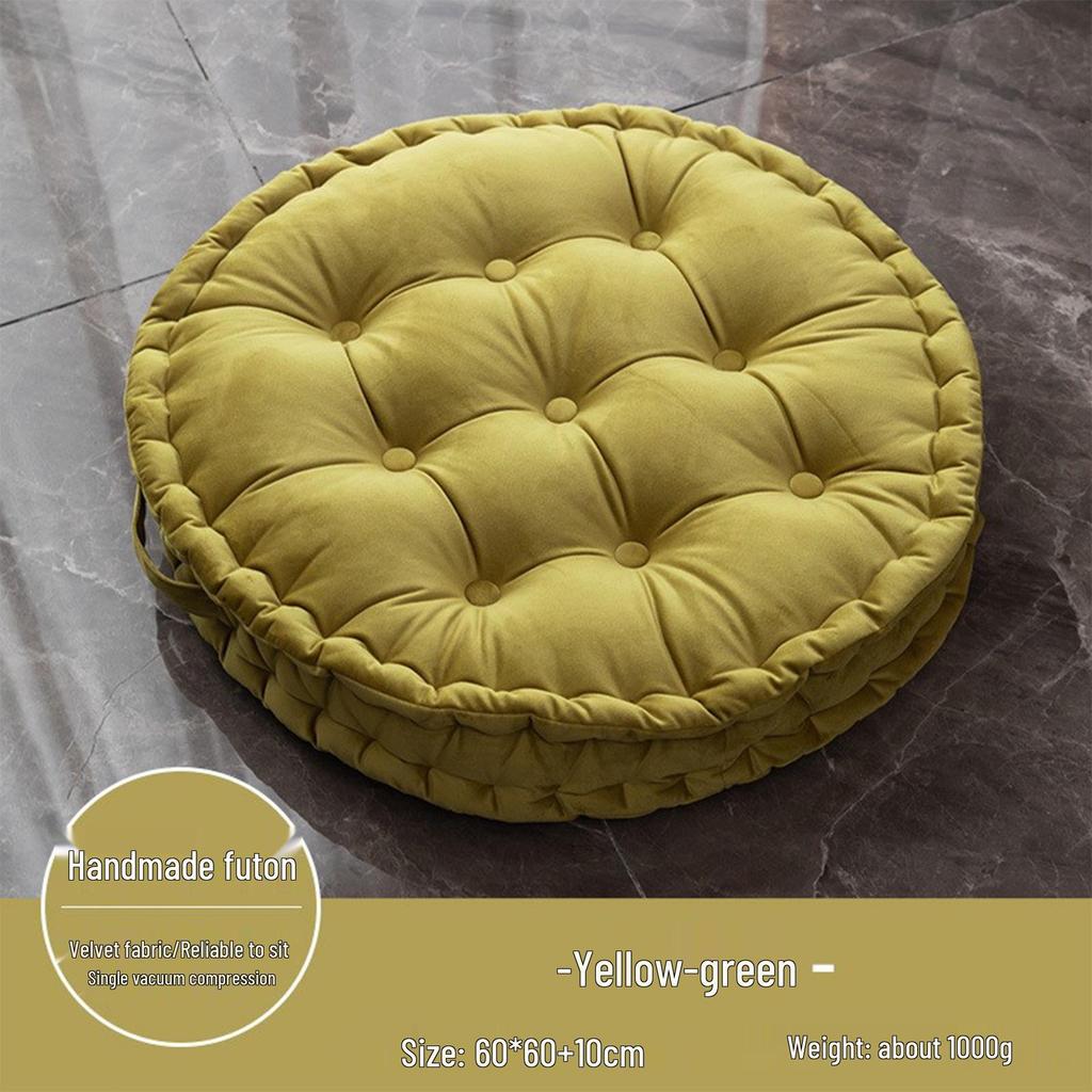 Japanese Tatami Futon Thickened Hip Cushion for Sofa or Meditation